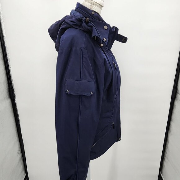 NILS Women's Navy Softshell Ski Jacket Snow Snowboard Size 10 - Picture 12 of 16